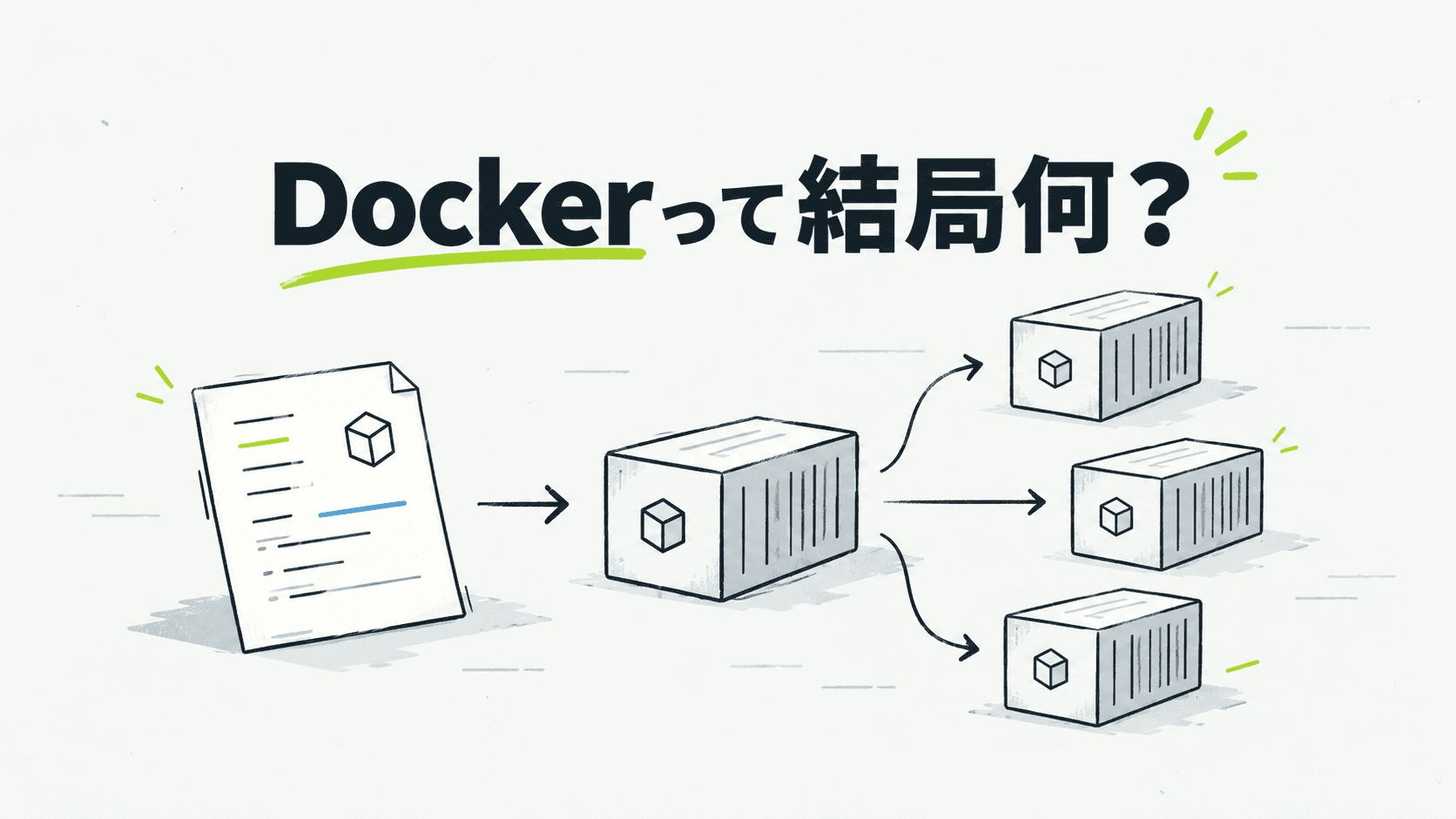 Dockerって結局何?「開発環境の差分を減らすやつ」くらいしか知らないので、ちゃんと理解してみた